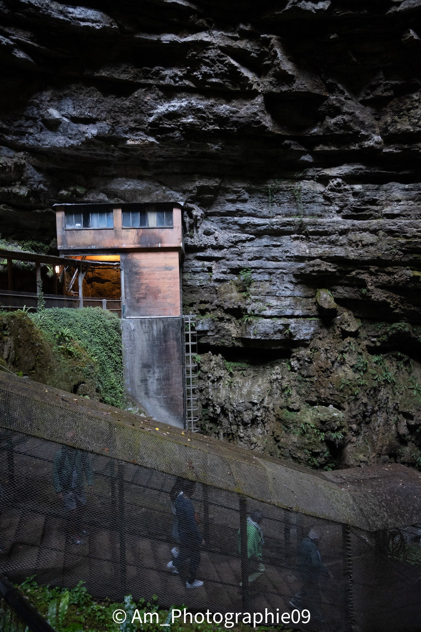 Entrée aménagée du Gouffre de Padirac